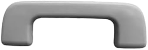 DEMULAX Auto-Innendach-Sicherheitsgriff, Decken-Handlauf, Dach-Zuggriff, for Toyota, for Corolla, Altis Aruis Yaris, for RAV4, Prius Vios EZ 2014–2017 (hinten beige) Auto-Haltegriff(BLACK Front Grey) von DEMULAX