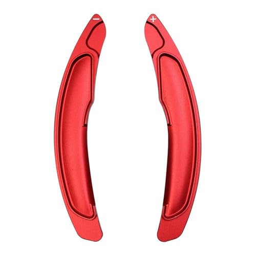 DEMULAX Auto-Lenkrad-Schaltwippenverlängerung, Direktschaltwippenverlängerung, for Mitsubishi, ASX, Outlander, Lancer, Eclipse, Cross Schaltwippe(Red) von DEMULAX