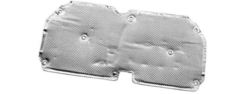 DEMULAX Automotor Wärme Schalldämmung Absorbieren Polsterung Schild Auto Motorhaube Pad Dämpfungsmatte, for Smart, for Fortwo for Forfour 453 von DEMULAX