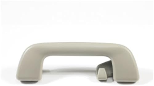 DEMULAX Dachgriffzug, 1 Stück Auto-Innendach-Sicherheitsgriff Deckenarmlehne Handlauf Dachzuggriff, for Toyota, for Corolla, Yaris Prius (Größe: Hellgraue hintere Reihe) Auto-Haltegriff von DEMULAX