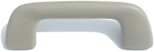 DEMULAX Dachgriffzug, 1 Stück Auto-Innendach-Sicherheitsgriff Deckenarmlehne Handlauf Dachzuggriff, for Toyota, for Corolla, Yaris Prius (Größe: Hellgraue vordere Reihe) Auto-Haltegriff von DEMULAX
