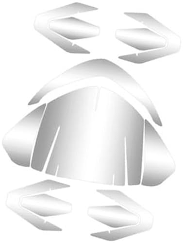 DEMULAX Displayschutzfolie, for Monster, 937 2017 2019 2020 2021 2022 2023 Motorrad-Kratz-Cluster-Bildschirm Armaturenbrett-Displayschutz(BLACK 2 transparent) von DEMULAX