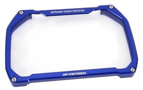 DEMULAX Displayschutzfolie Motorrad Meter Rahmenabdeckung Schutzteile, for R1200GS R1250GS R1250GSA F850GS F750GS F900 F900R Armaturenbrett-Displayschutz(Blue) von DEMULAX