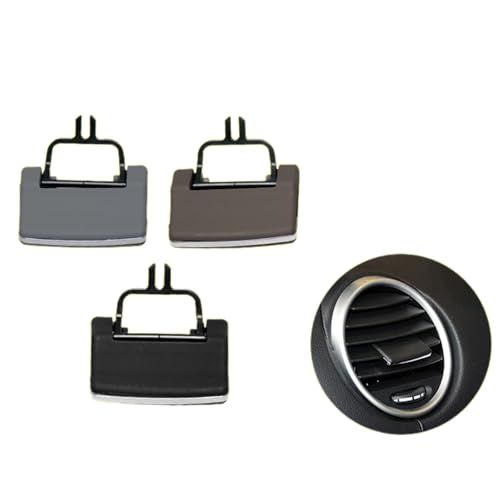 DEMULAX For, for, W164 Lüftungsgitter-Anpassungsplatte Ml300 Gl350 Klimaanlagen-Auslasspaddel 164 830 2354 Auto-Klimaanlagenhalterung für das Armaturenbrett(Black) von DEMULAX