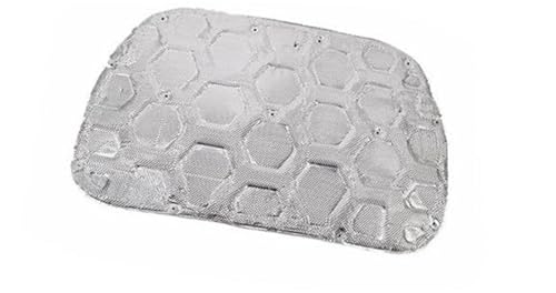 DEMULAX For Ford, for Bronco 2021 2022 2023 2024 Up Auto Motorhaube Sound Schalldichte Wärmedämmung Wattepad Innenraum(Silver) von DEMULAX