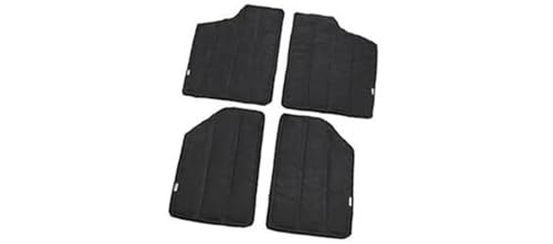 DEMULAX For Jeep, for Wrangler JK 2012-2017 Autodach Hardtop Wärmedämmung Baumwolle Schall Pad Innenausstattung(BLACK 2 Door Roof Black) von DEMULAX