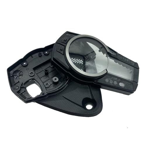DEMULAX GSXR 1000 GSXR1000 2009-2016 K9 L1 L2 Tachometer Kilometerzähler Geschwindigkeit Tisch Instrument Gehäuse Fall Drehzahlmesser Messgerät Abdeckung Motorrad Drehzahlmessergehäuse(C) von DEMULAX