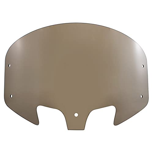 DEMULAX Motorrad 12 "Windschutzscheibe Windschutz Wind Verkleidung Deflektor Chieftain Dark Horse Limited Elite Roadmaster Springfield Motorrad Windschutzscheibe von DEMULAX
