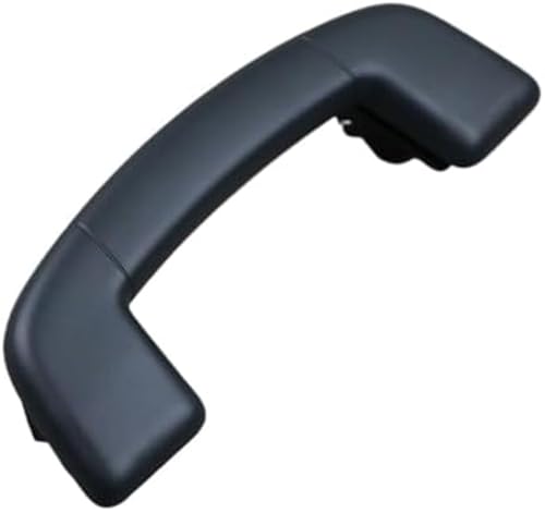 DEMULAX Schwarz, for graue vordere und hintere Autodach-Handläufe, innere Decken-Zuggriffe, for VW, for Golf, 7 7.5 MK7 5G0857607 5G0857643 (hinten grau) Auto-Haltegriff(BLACK Front Black) von DEMULAX