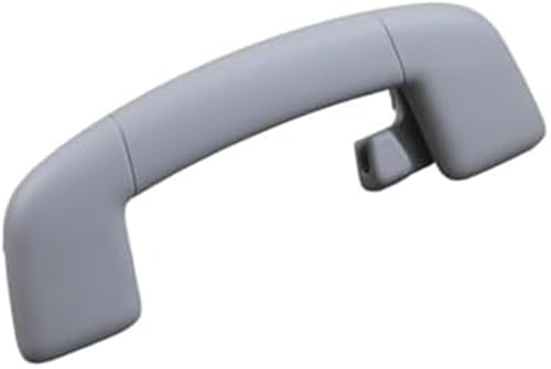 DEMULAX Schwarz, for graue vordere und hintere Autodach-Handläufe, innere Decken-Zuggriffe, for VW, for Golf, 7 7.5 MK7 5G0857607 5G0857643 (vorne schwarz) Auto-Haltegriff(BLACK Rear Grey) von DEMULAX