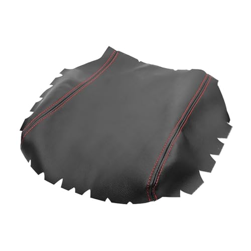 DEMULAX for Pilot 2003 2004 2005 2006 2007 2008 Auto Mikrofaser Leder Innen Center Control Deckel Armlehne Box Abdeckung Aufkleber Trim Auto-Armlehnenbezug(Black-red line) von DEMULAX