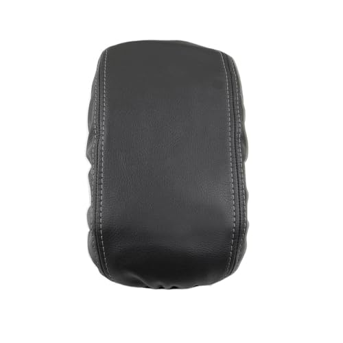 DEMULAX for Toyota, for Corolla, 12. E210 2019 2020 2021 Auto Mikrofaser Leder Mittelkonsole Deckel Armlehne Box Abdeckung Schutzverkleidung Auto-Armlehnenbezug(Black-Gray line) von DEMULAX