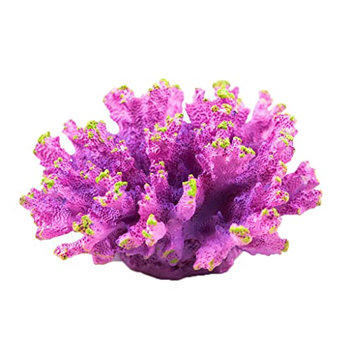 Künstliche Aquariumpflanzen, Dekoration, 10,9 cm Durchmesser, Kunstharz, Blume, Koralle, Aquarium, Dekoration, Felsfisch, Aquarium, Korallenriff, Ornament, künstliche Korallenpflanze für Aquarium von DEMYA