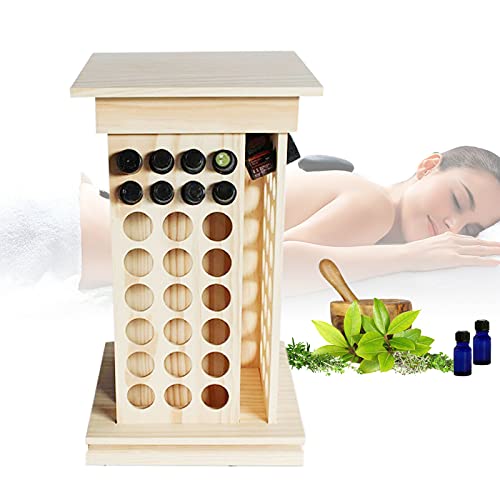 Denest Aufbewahrungsbox, 104 Fächer, für ätherische Öle, aus Holz, zur Aufbewahrung von ätherischen Ölen Denest Aufbewahrungsbox, 104 Fächer, für ätherische Öle, aus Holz, zur Aufbewahrung von ätherischen Ölen von DENEST