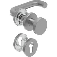 Deni - Zimmertür-Rosetten-Garnitur er 9 mm ls U-Form, fs, pz U-Form, fs, pz von DENI