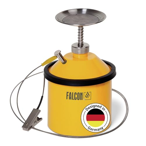 FALCON Sparanfeuchter aus Stahl, lackiert, 2,5 Liter, mit Erdungsanschluss von DENIOS