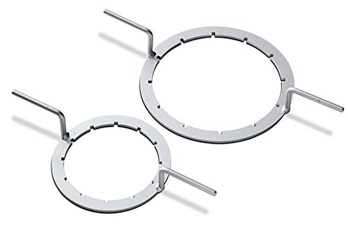 DENIOS IBC Deckel-Öffner aus verzinktem Stahl, Innendurchmesser 225 mm, Ringschlüssel DN 225 zum bequemen Öffnen der Schraubkappen von IBC DENIOS IBC Deckel-Öffner aus verzinktem Stahl, Innendurchmesser 225 mm, Ringschlüssel DN 225 zum bequemen Öffnen der Schraubkappen von IBC von DENIOS