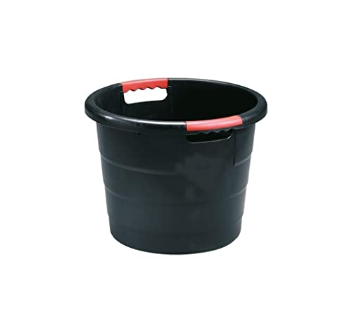 Graf Eimer 70 Liter Anthrazit, Polypropylen, Rund von Graf