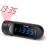 Denver Electronics - Radiowecker mit Projektion Doppelalarm Schwarz von DENVER ELECTRONICS