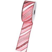 Band GLAMSTRIPE ca.B38mmx4m, pink von DEPOT