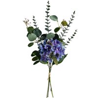 Blumenbündel Bouquet ca. 60cm, blau von DEPOT