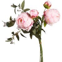 Blumenbündel Pfingstrosen ca. 58cm, rosa von DEPOT