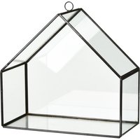 Dekoobjekt Haus GLAS ca.20x9,5x, schwarz von DEPOT