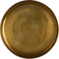Dekotablett, D:34,5cm, gold von DEPOT