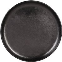 Dekotablett Metall ca.D34,5cm, schwarz von DEPOT