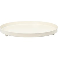 Dekotablett ROUNDED ca.D31cm, hellbeige von DEPOT