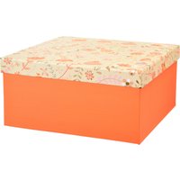FSC Mix Box TILLA ca.25x25x12,5c, orange von DEPOT