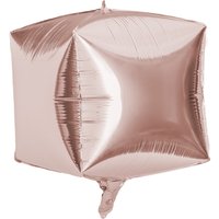 Folienballon Cube, H:30cm, rosa von DEPOT