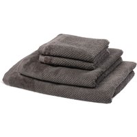 Handtuchset SOFT 4-teilig, dkl, dkl-grau von DEPOT