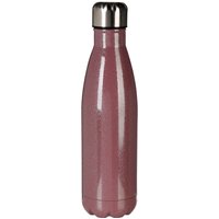 Isolierflasche GLITTER ca.26,5cm, rosa von DEPOT