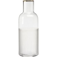 Karaffe FROSTED ca.950ml, weiss von DEPOT