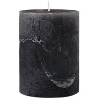 Kerze RUSTIC ca. D7.5x10cm,schwarz von DEPOT