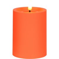 LED Outdkerze SHINY WAX ca10cm, orange von DEPOT