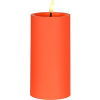 LED Outdkerze SHINY WAX ca15cm, orange von DEPOT
