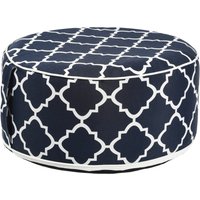 Outdoor-Sitzpouf MIA ca.D53cm, blau von DEPOT