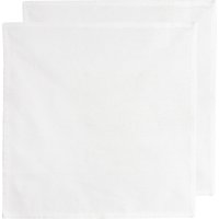 Serviette RECYCLED COTTON ca45x45, weiss von DEPOT