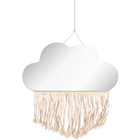 Spiegel CLOUD ca.30x30cm, creme von DEPOT