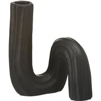 Stabkerzenhalter CURL ca.H15cm, schwarz von DEPOT