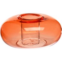 Stabkerzenhalter FLAT ca.8x4cm, orange von DEPOT