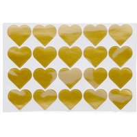 Sticker HERZEN 80Stk., gold von DEPOT