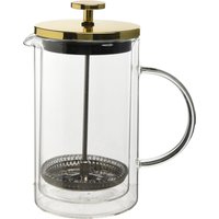 Tee-/Kaffeebereiter Doppelwand ca., gold von DEPOT