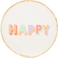 Tischset HAPPY ca.38cm, bunt von DEPOT