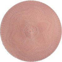 Tischset Lace, D:38cm, rosa von DEPOT