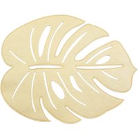 Tischset MONSTERA ca. B36xL45cm, gold von DEPOT