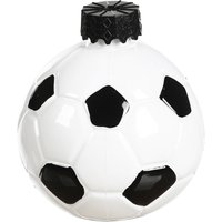 Trinkgefäß FUSSBALL ca.400ml, weiss von DEPOT