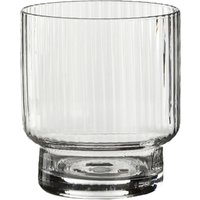 Trinkglas RIFFLE ca. 320ml, klar von DEPOT